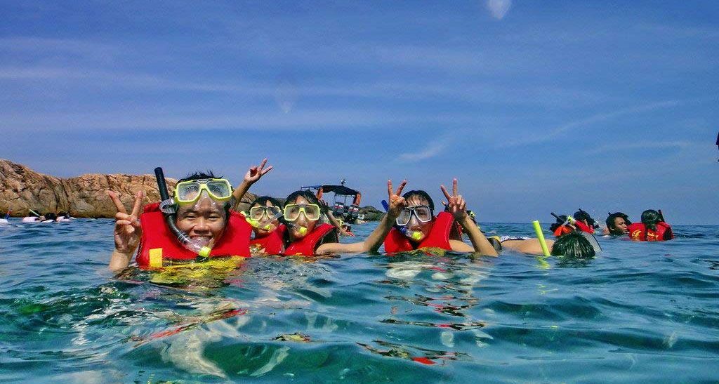 Snorkelling in Redang Island