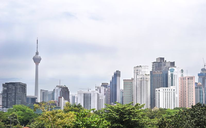 Kaula Lumpur Tower in Malaysia