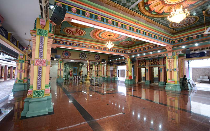 Sri Mahamariamman Temple Main Prayer Hall