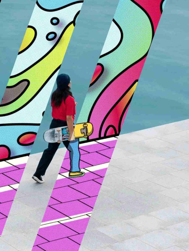 Beautiful Street Art Wall Mural Lanes in Malaysia