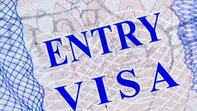 Entry visa